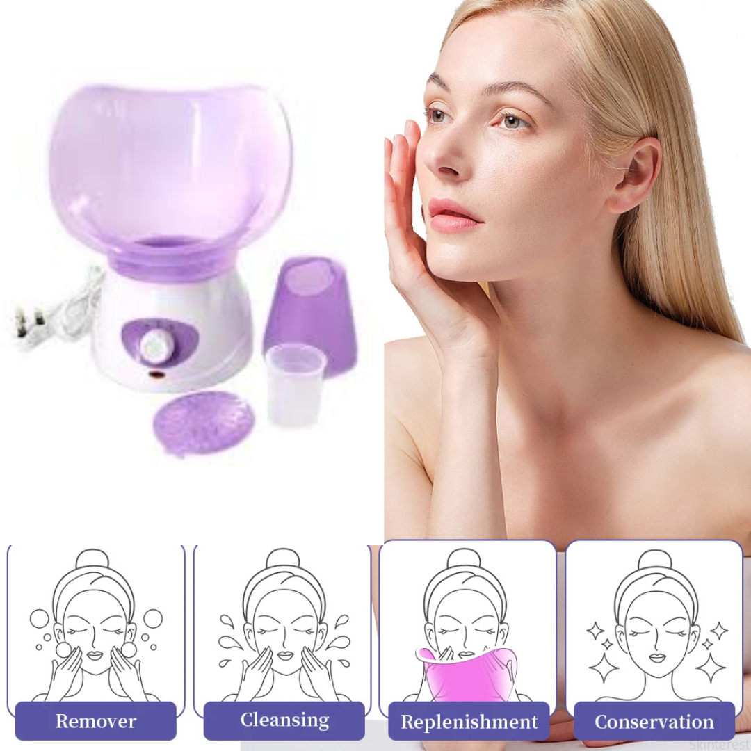 جهاز بخار الوجه الذكي — سر البشرة النظيفة والمشرقة للرجال والنساء